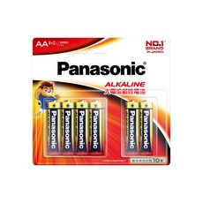 Panasonic 大電流鹼性電池 3號, 10顆, 1組