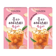 티젠 홍차 아이스티 복숭아, 5g, 10개입, 2개 5g, 2개, 10개입