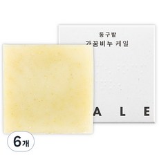 동구밭 가꿈비누 케일, 120g, 6개