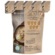 한촌 설렁탕집 설렁탕, 20개, 500g