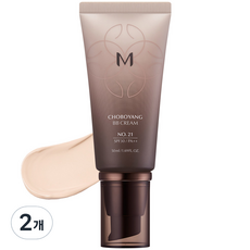 미샤 M 초보양 비비크림 SPF30 PA++, 21호 화사한베이지, 50ml, 2개 21호 화사한베이지, 2개