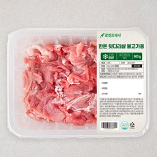한돈 뒷다리살 불고기용 (냉장), 900g, 1개