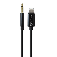 GLiTTER 宇堂 AUX音源轉接線 for iPhone, Lightning 轉 3.5mm AUX, 100cm鋁合金材質, 100cm, GT-2282, 1條