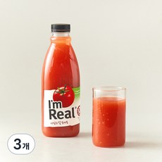 풀무원 아임 리얼 토마토, 700ml, 3개
