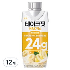 TAKEFIT MAX蛋白飲 香蕉口味, 250ml, 12瓶