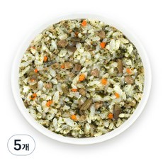 짱죽 유아용 실온 이유식 완료기 아기밥, 한우소고기현미밥, 160g, 5개