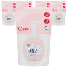 온더바디 세꼼마 항균 버블 핸드워시 파우더향 리필, 200ml, 5개