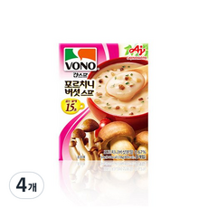 보노 포르치니 버섯 스프, 54g, 4개