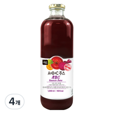 jun ABC果汁, 1L, 4個