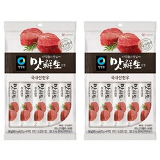 청정원 맛선생 한우, 80g, 2개
