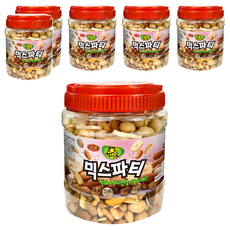 머거본 믹스파티 믹스넛, 800g, 6개