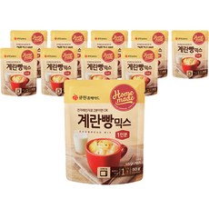 큐원 홈메이드 홈메이드 계란빵믹스, 50g, 10개