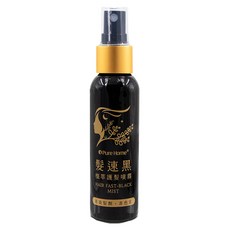 Pure Home髪速黑植萃護髮噴霧60ml，快速遮蓋白髮，天然植萃配方，溫和呵護髮絲, 60ml, 1瓶