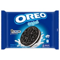 OREO 奧利奧 原味夾心餅乾, 248.4g (9x27.6g), 方便保存, 控制份量, 1袋