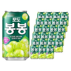포도 봉봉, 340ml, 24개