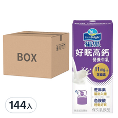 福樂 好眠高鈣牛乳, 144入, 200ml