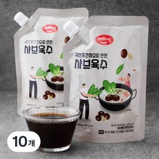 델링 국산콩간장으로 만든 샤브육수, 300g, 10개