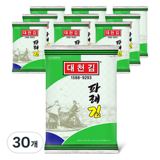 대천김 파래김, 22g, 30개