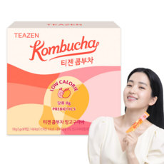 TEAZEN 茶禪 康普茶 芒果芭樂口味, 1盒, 5g, 30條