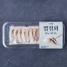 신세계푸드 도미 껍질회 120g + 소스 세트 (냉장), 1세트