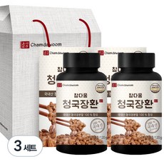 참다움 청국장환 선물세트, 240g, 3세트