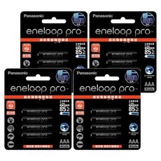 Panasonic eneloop pro 台灣公司貨 鎳氫充電電池4號 BK-4HCCE4BTW, 4入, 2組