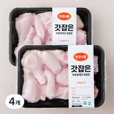 무항생제 인증 갓잡은 닭 볶음탕용 (냉장), 900g, 4개