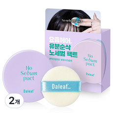 달리프 글램 노세범 헤어 팩트, 2개, 5g