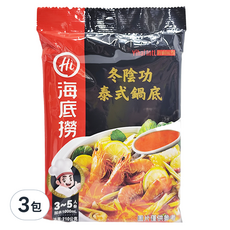 海底撈 冬陰功泰式鍋底 210g, 3包