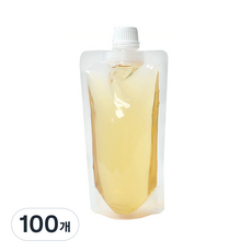 투명 스파우트 파우치 100ml 85 x 150 mm