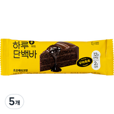 프로틴방앗간 하루단백질바 제트 초코케이크맛 40g 5개