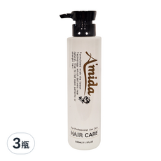 aMIDa 阿蜜達 胺基酸柔順王, 免沖洗護髮素, 330ml, 3瓶