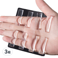 防撞保護貼, 短款3.5 x 1 x 0.2cm, 8條, 3.5 x1 x 0.2cm, 透明, 3組