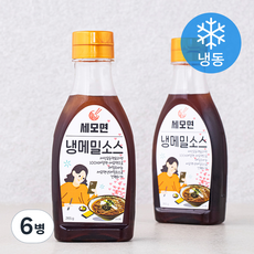 세모면 냉메밀 소스 (냉동), 265g, 6병