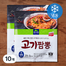 면사랑 고기짬뽕 1인분 (냉동), 358g, 10개
