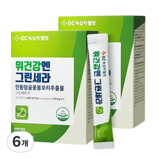 GC녹십자웰빙 위건강엔 그린세라, 540ml, 6개