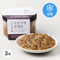 이금선명인 순살 간장 꽃게장 (냉동), 250g, 3개