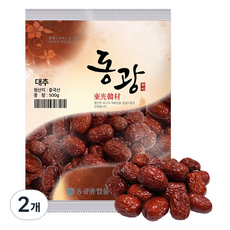 동광한방몰 대추 500g, 2개 2개