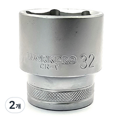 워크프로 복수알숏 1/2" x 32mm WP274112, 2개