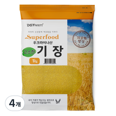 건강한밥상 고소한 기장, 1kg, 4개