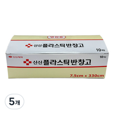신신제약 PVC 신신 플라스틱 반창고 10p, 5개