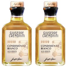 GIUSEPPE CREMONINI 白調味料香醋 5 葡萄, 2個, 250ml