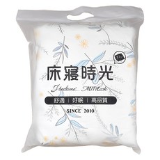 床寢時光 台灣製 頂級絲柔棉雙人床包枕套組 春天花卉, 絲柔棉材質，觸感細膩滑順, 雙人