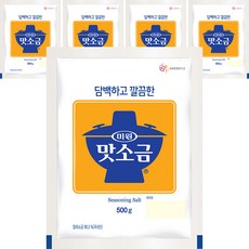 미원 맛소금, 500g, 5개