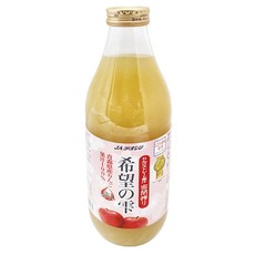 JA 青森農協 希望的雫蘋果汁, 1L, 1瓶