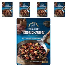 차오차이 130 직화 간짜장, 180g, 5개