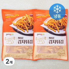 곰곰 케이준 감자튀김(냉동), 650g, 2개