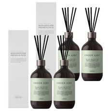 에이센트 네이처 디퓨저, 그린에어리, 500ml, 4개