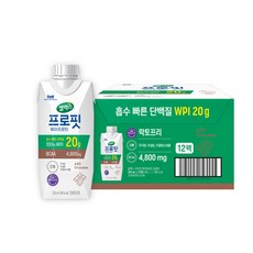 셀렉스 프로핏 웨이프로틴 초콜릿, 330ml, 12개