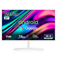 라익미 안드로이드 스마트 TV V320 V320 오프화이트 기본스탠드 81.28cm(32인치) 고객직접설치 상품 이미지